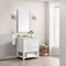 James Martin Vanities Breckenridge 30in Single Vanity, Bright White w/ 3 CM Eternal Marfil Top 330-V30-BW-3EMR - alternate 3